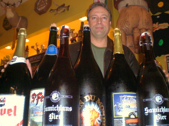 Beer sommelier Preston Weesner and his collection of big-ass beers