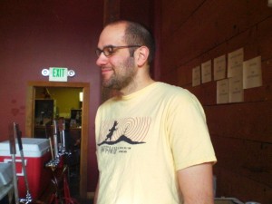 Josh Grgas can be found at many a beer fest. He was a volunteer at this year's BW + BB Fest before quaffing a few.