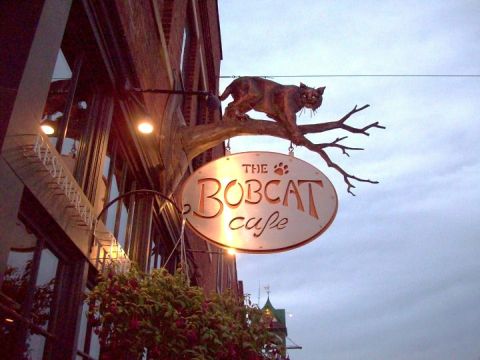 The Bobcat Cafe in Bristol, Vermont
