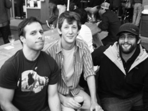 Oregon Beer Odyssey crew: (l to r) Ben Edmunds, Rob Bosworth, and Jason Yates