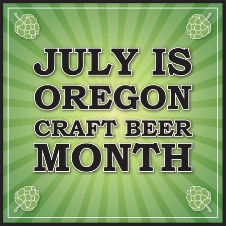 July is Oregon Craft Beer Month
