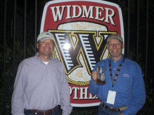 The Widmer Bros: Kurt (left) and Rob 
