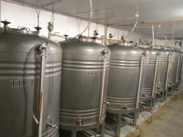 Columbia River Brewing Co. serving tanks