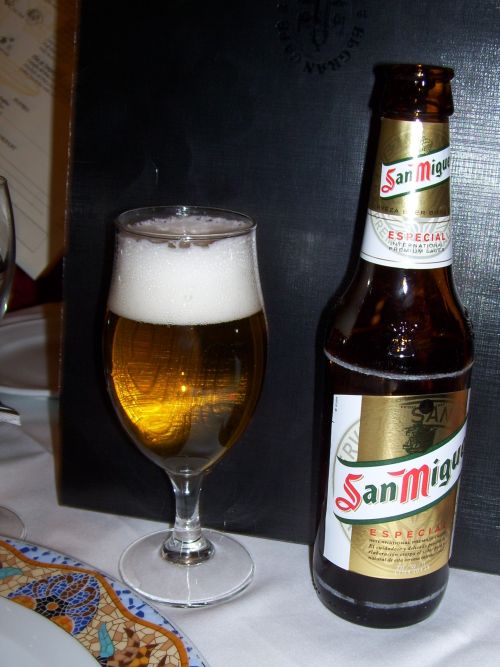 San Miguel lager