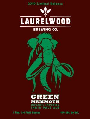 Laurelwood Green Mammoth Organic Imperial IPA