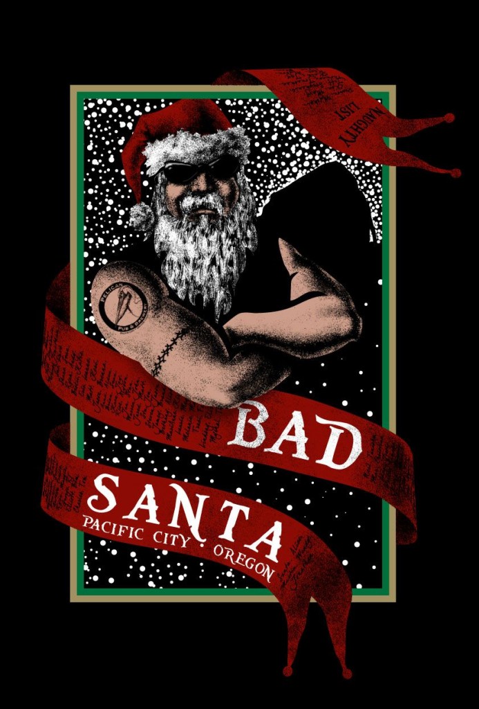 Pelican's Bad Santa Limited Edition t-shirt