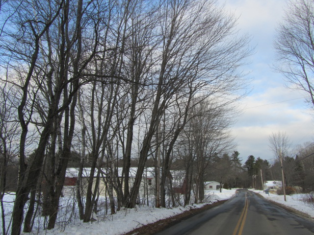 Oak Pond Road in Skowhegan, Maine