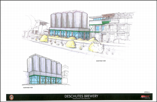 Deschutes Brewery Fermentation Tank Expansion