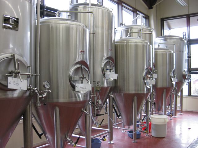 Chuckanut fermentation tanks