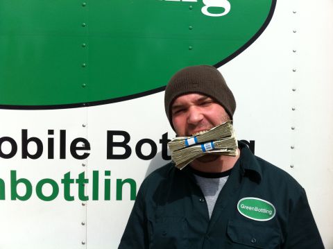 Green Bottling employee of the month: Simon “The Grill” Traeger