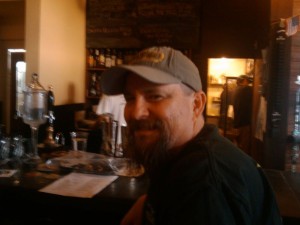 Hop Valley brewer Pete Ricks at Burnside Brewing