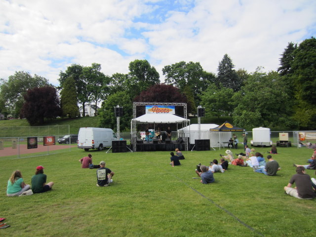 Stage area at NAOBF