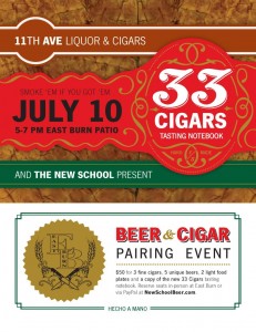 Beer & Cigar Pairing Event at The EastBurn