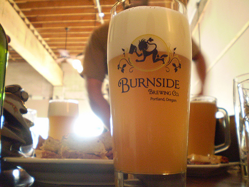 Burnside Brewing Gratzerbier (photo by Jim Bonomo of Portland Beer and Music)