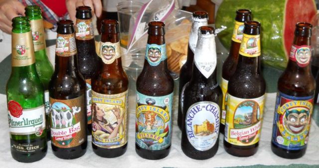 Fourth of July beer tasting lineup