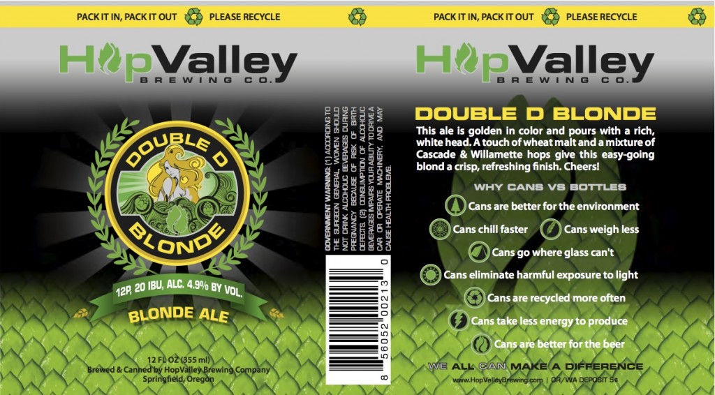 Hop Valley Double D Blonde