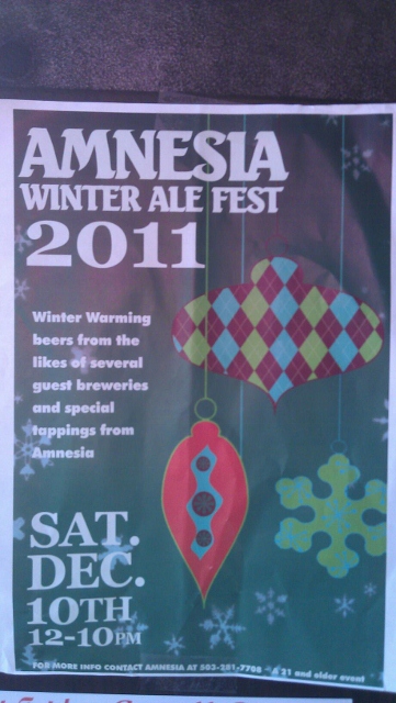 Amnesia Winter Ale Fest