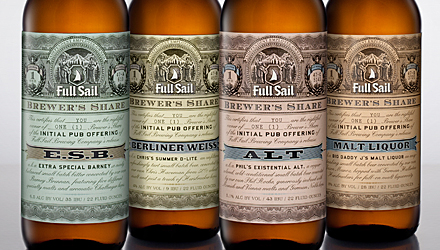 Full Sail Brewer's Share Bottles