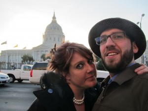 Angelo and Ashley at SF City Hall