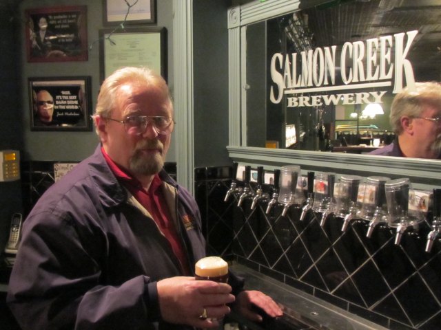 Larry Pratt of Salmon Creek Brewing 