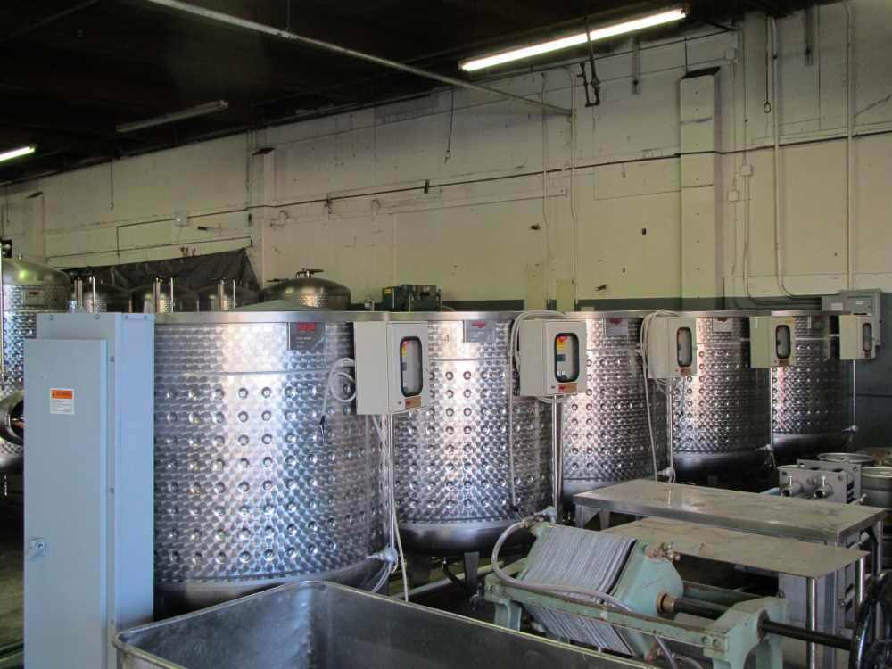 Open fermenters of "Yet To Be Named" Brewery
