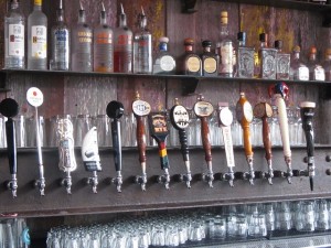 Southern Pacific Brewing taps