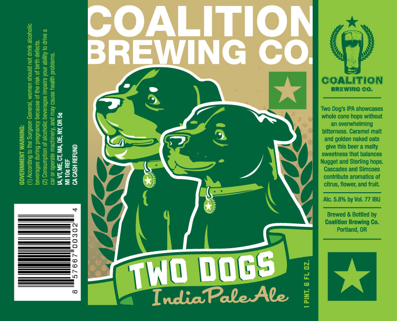Coalition Two Dogs IPA