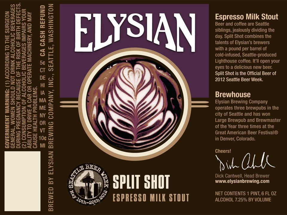 Elysian Split Shot Espresso Milk Stout