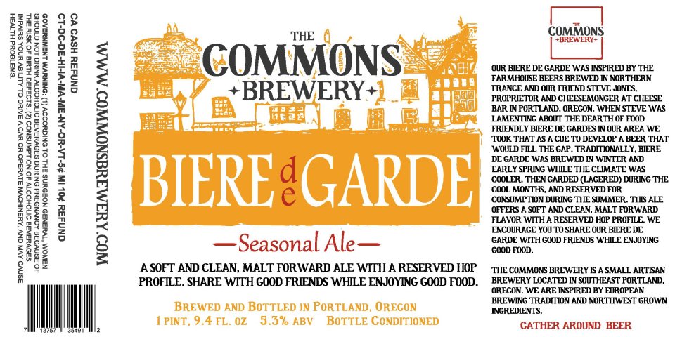 The Commons Biere De Garde
