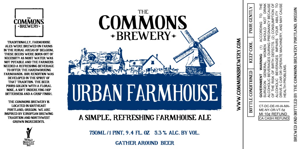 The Commons Urban Farmhouse Ale