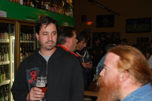 The Commons Brewery's Mike Wright (left) and Charles Culp at Sean Fest