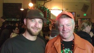 Elysian's Dave Chappell and Dick Cantwell at Killer Pumpkin Fest 2012