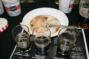 Russian Imperial Stout Ice Cream Float