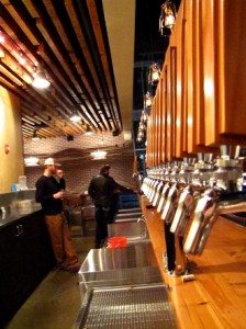 Worthy Brewing bar and taps