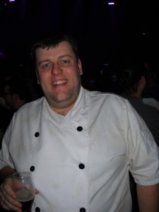 Phillipe Wouters, chef in charge of food at L'Hivernale des Brasseurs