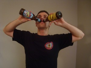 Double fisting (photo from lostinthebeeraisle.com)