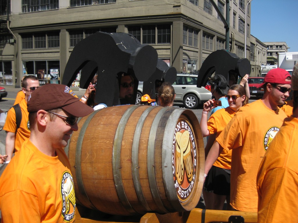 OBF Barrel In 2011 OBF Parade
