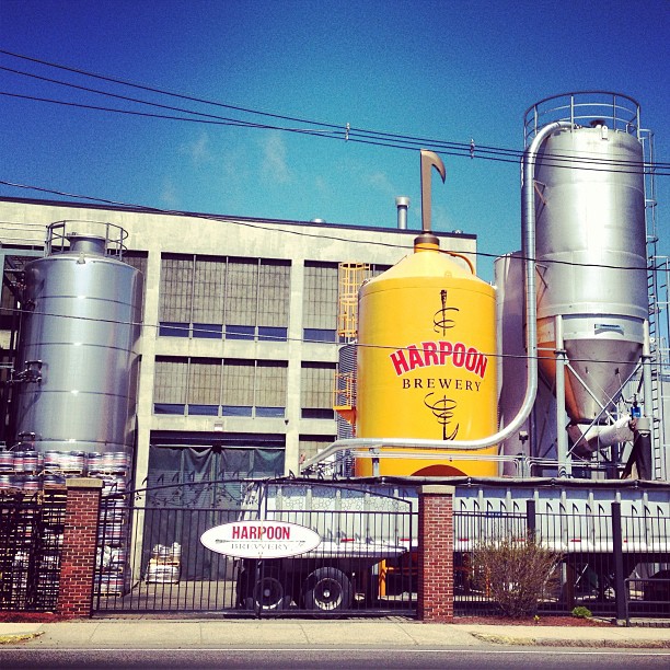 Harpoon Brewery in Boston, MA