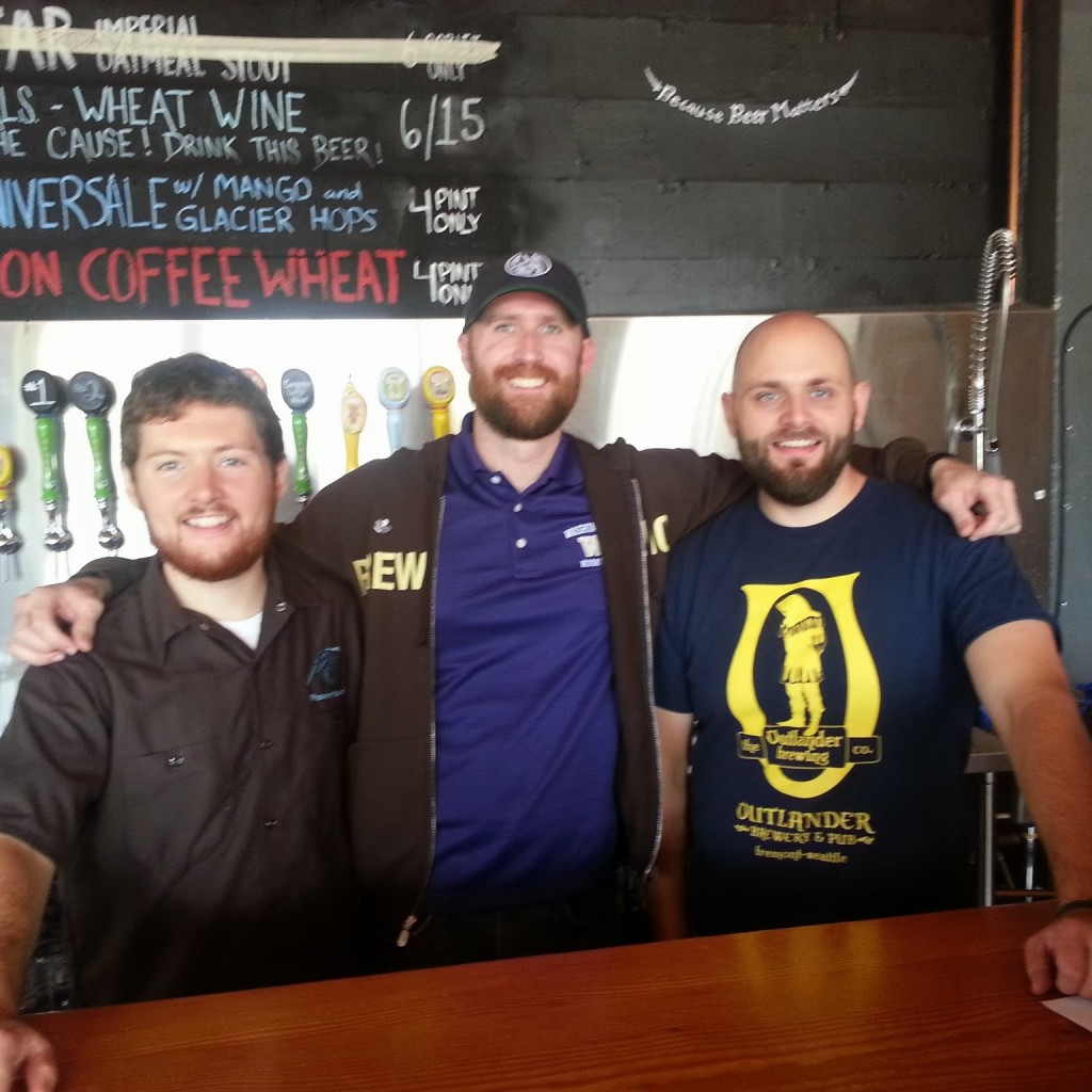 Hangin' with Matthew and Thor at Freemont Brewing