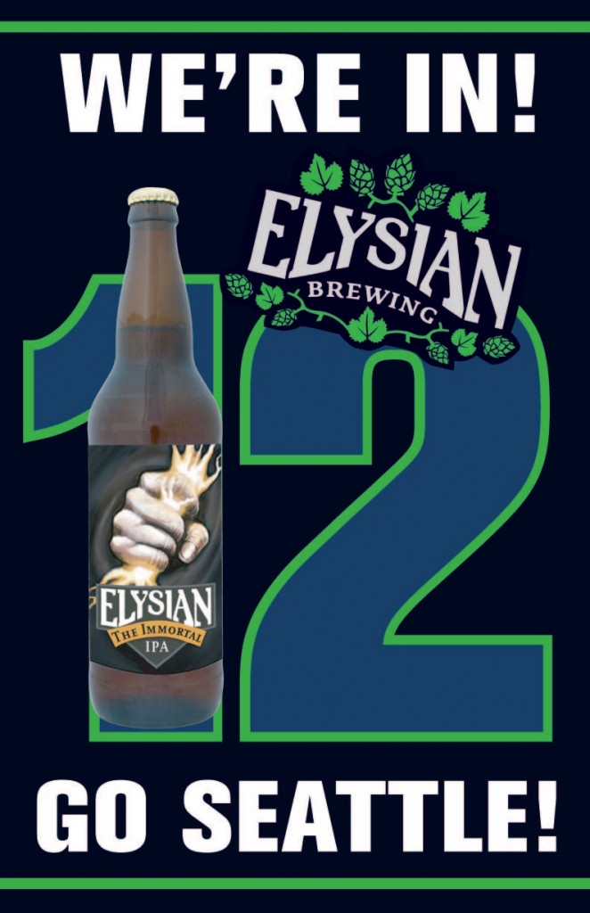 Elysian Brewing - Go Seattle -12th Man