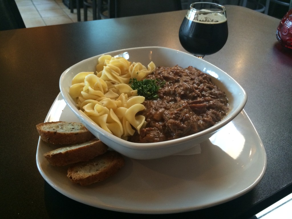 Flemish Ale Stew at The Abbey Bar