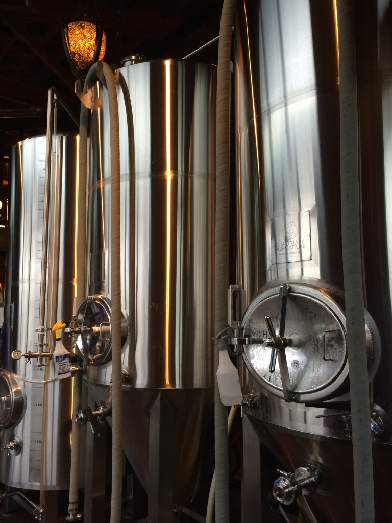 Old Town Brewing Tanks