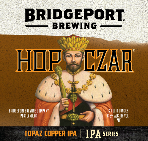 Hop Czar Topaz Copper Label