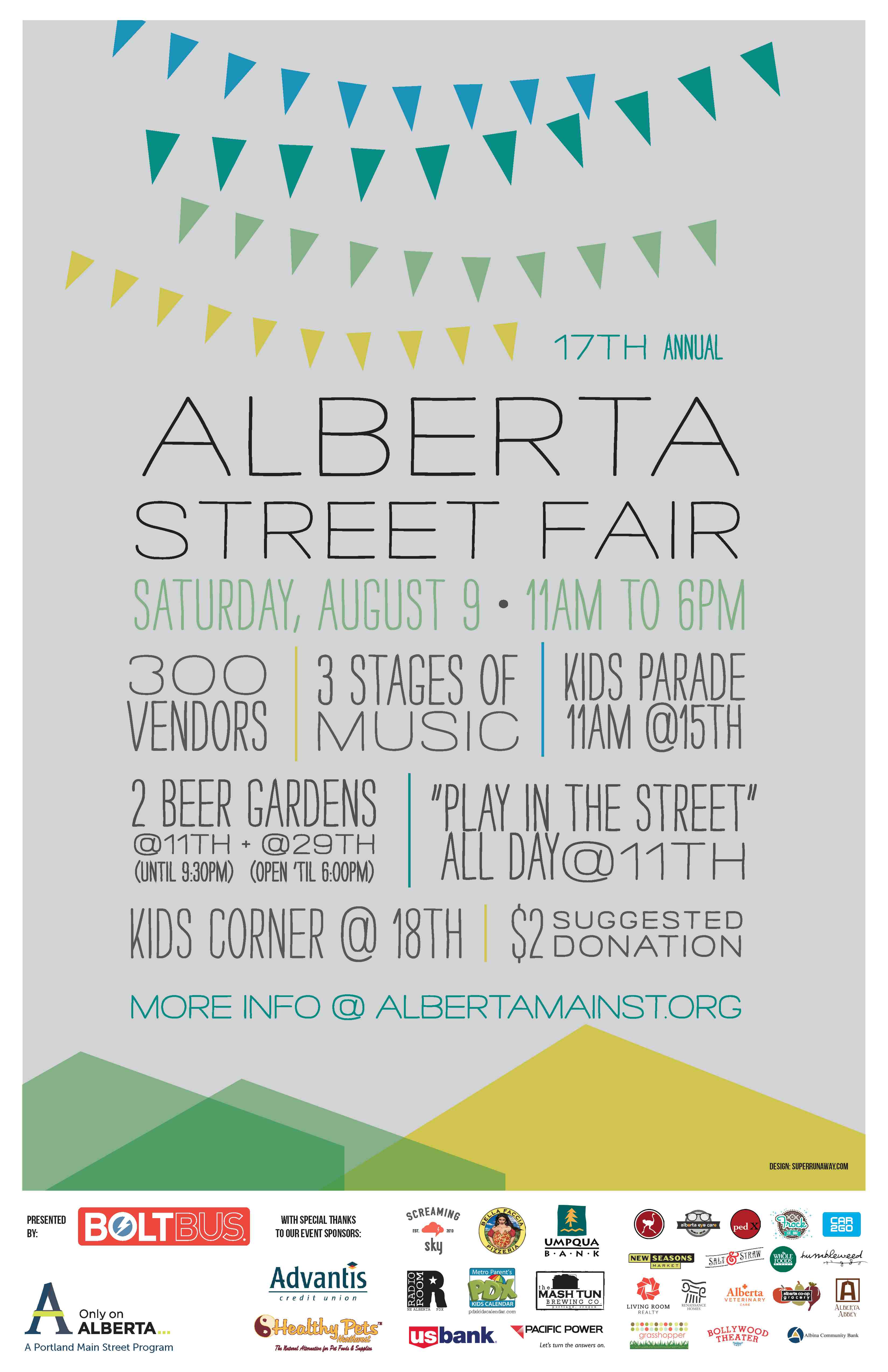 17th Annual Alberta Street Fair