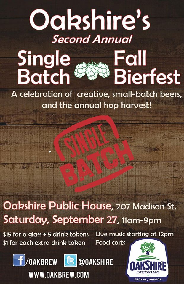 Oakshire Single Batch Fall Bierfest