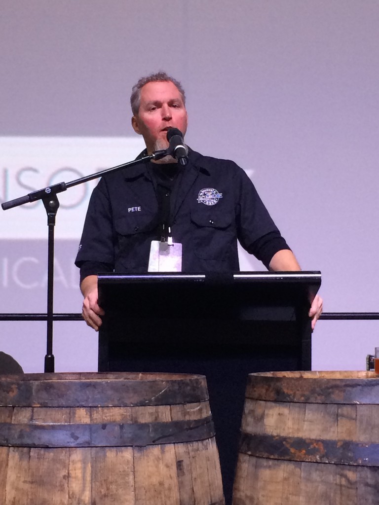 FoBAB Founder Pete Crowley begins the 2014 FoBAB Award Ceremony