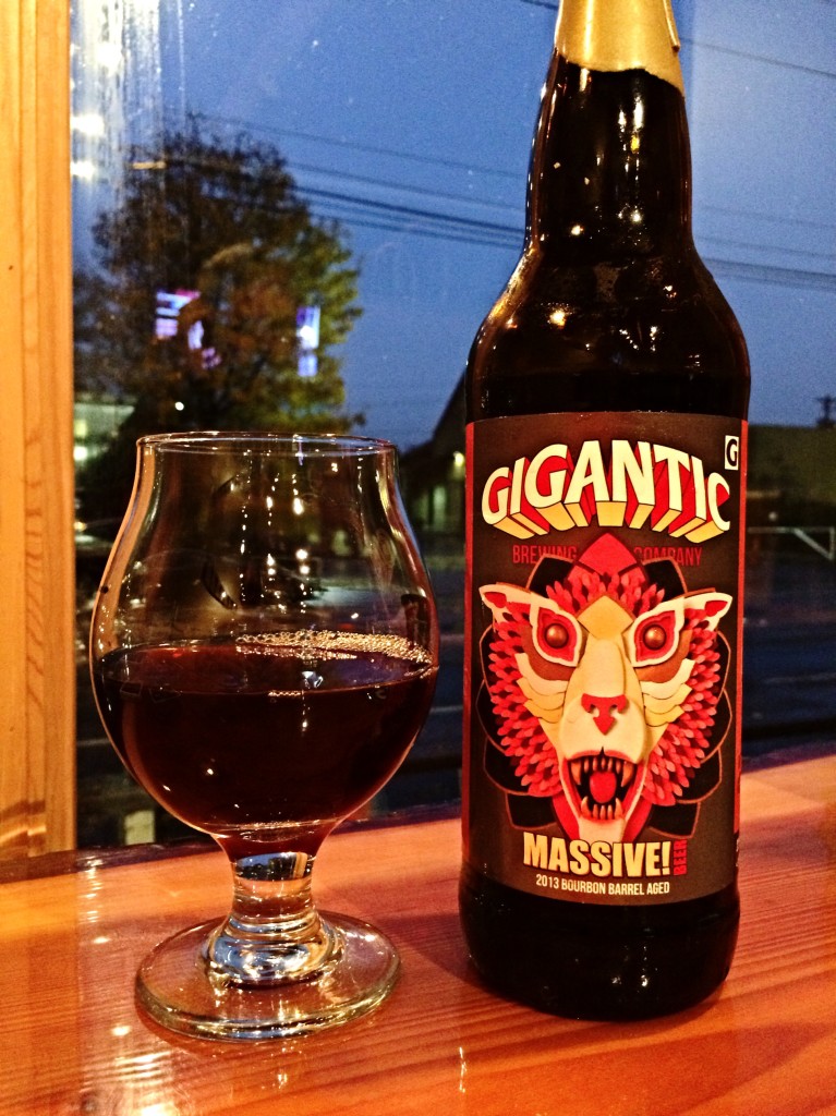 Gigantic MASSIVE 2013 Bourbon Barrel Aged