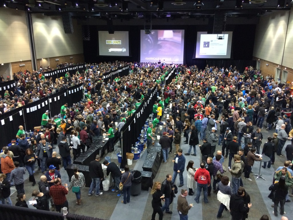 Overhead Crowd Shot at 2014 FoBAB