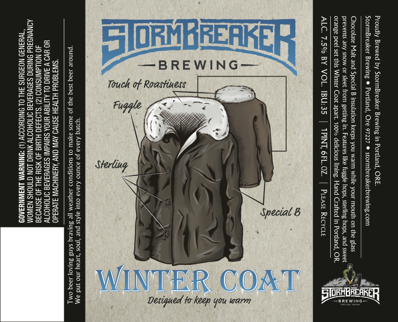 Winter Coat Label