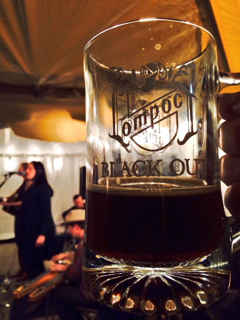 Lompoc Black Out Beer Fest (photo by D.J. Paul)
